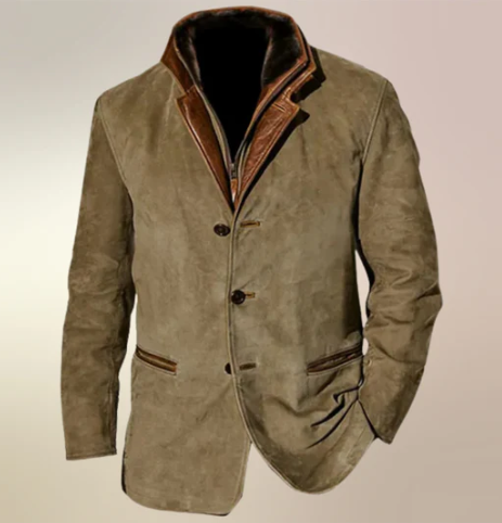 Lucas - Veste vintage d'automne pour hommes