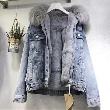 Frenda - Veste en denim pour femmes