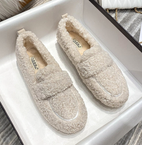 Azida - Chaussures de pantoufles en peluche