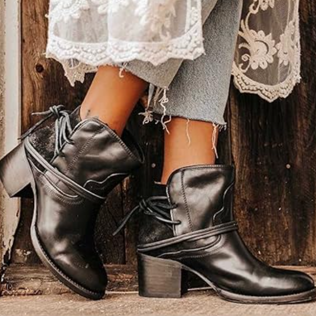 Laurel - Bottes neuves Femmes Chaussures en cuir