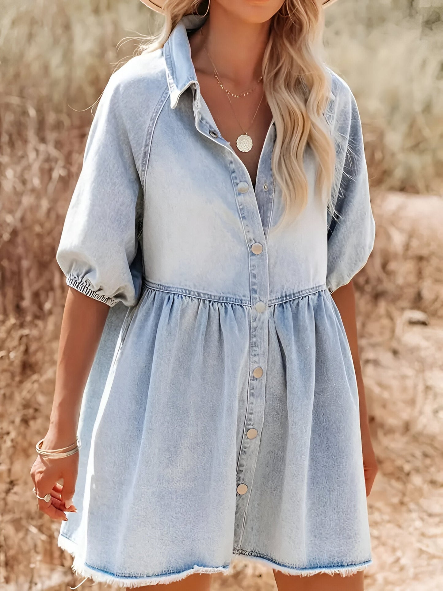 Indrani | Robe en denim sans effort et avec beaucoup de style