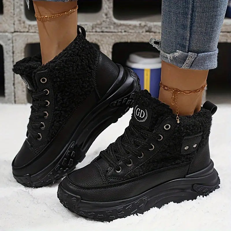 Aki - Bottes d'hiver confortables doublées de polair