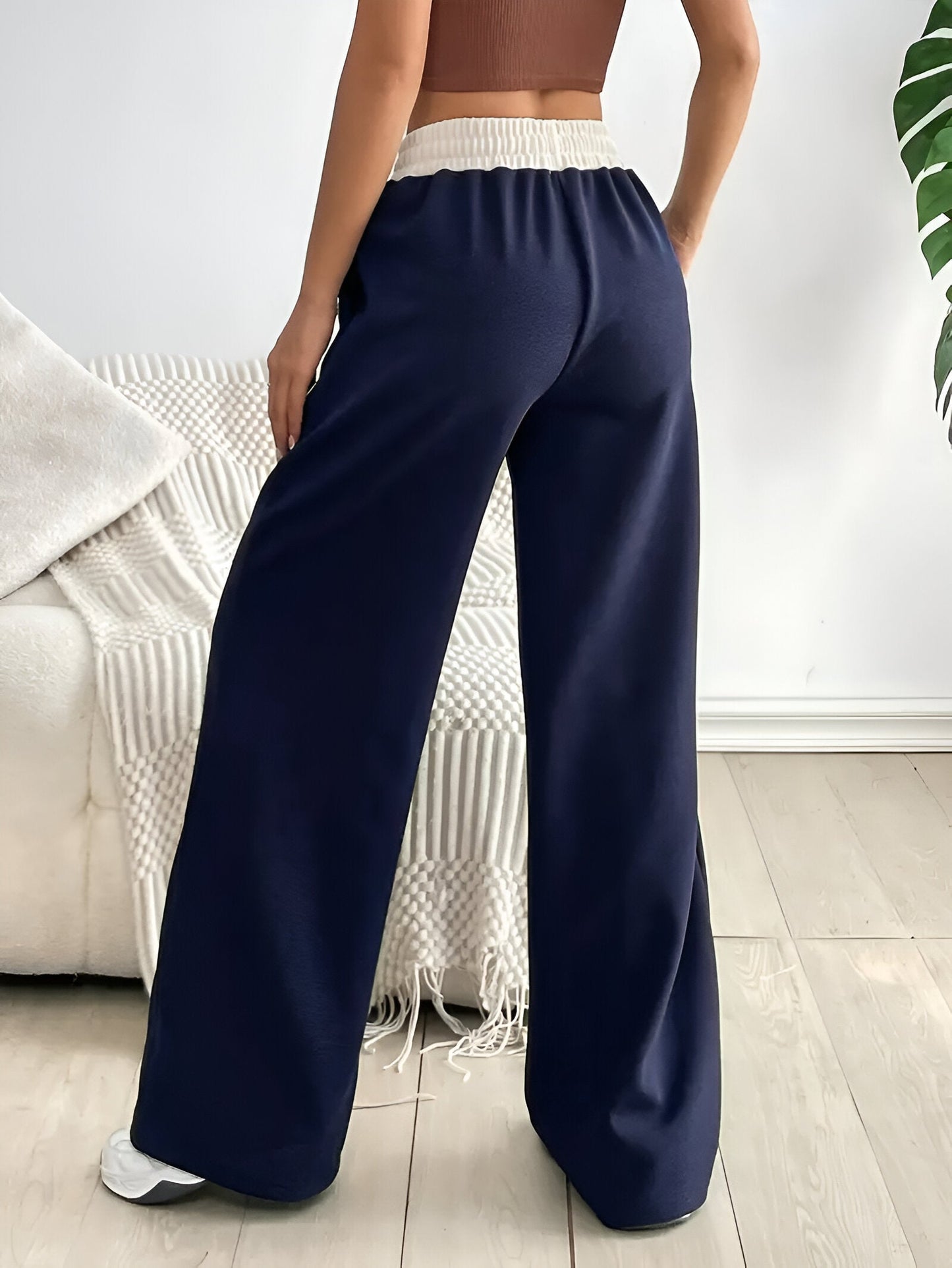 Milan | Confortable pantalon de yoga color-block