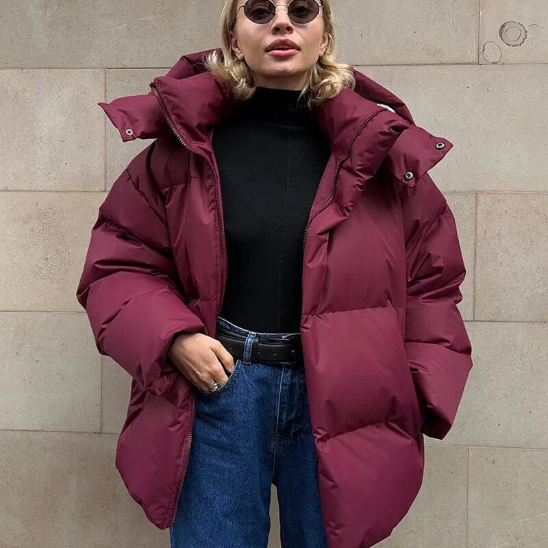 Violette - Manteau d'hiver oversize