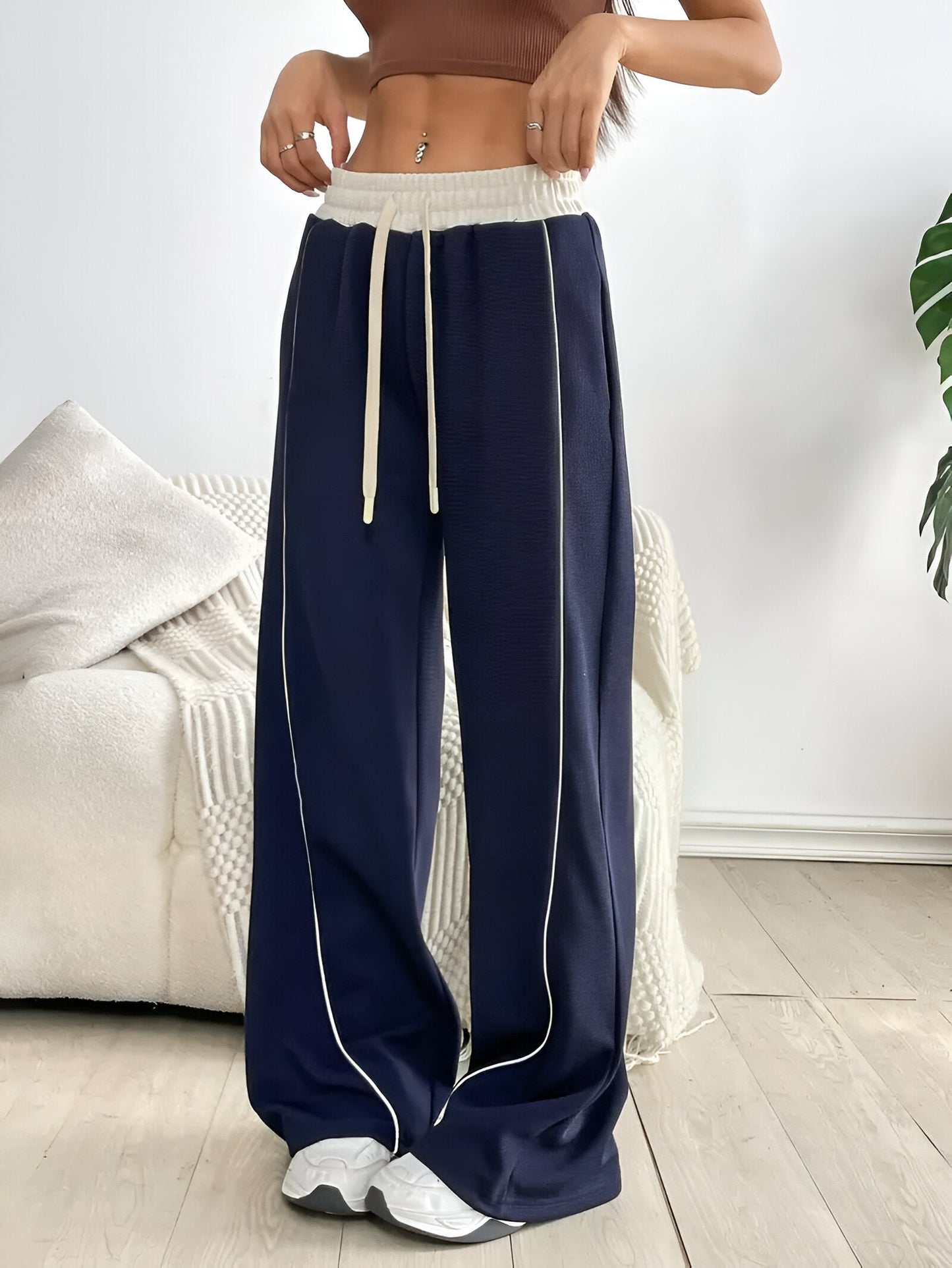 Milan | Confortable pantalon de yoga color-block