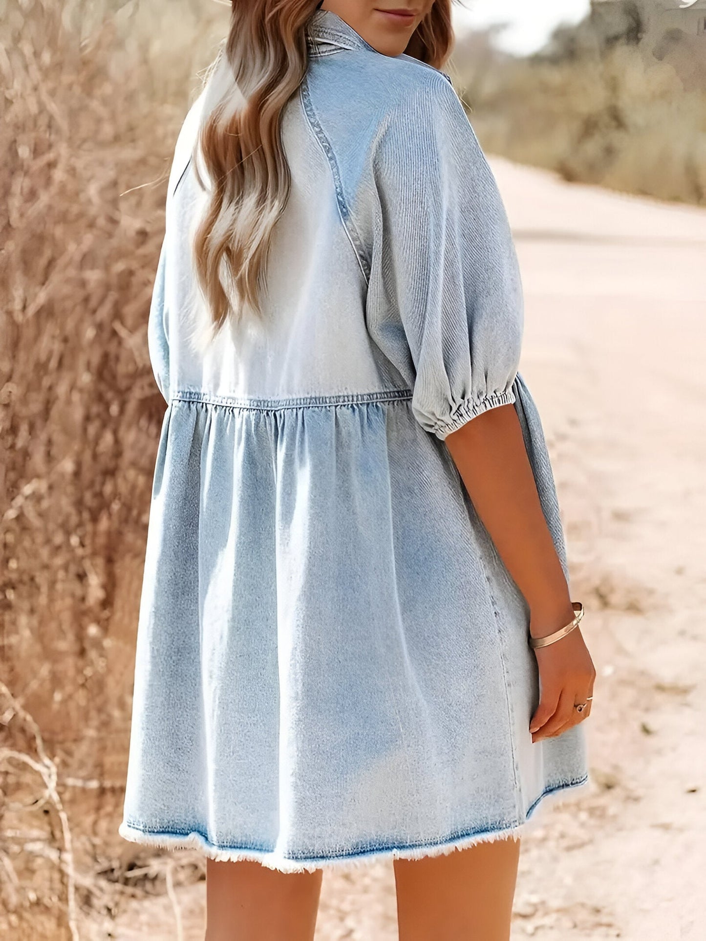 Indrani | Robe en denim sans effort et avec beaucoup de style