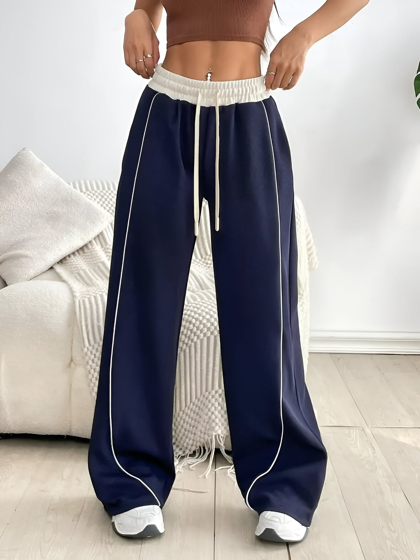 Milan | Confortable pantalon de yoga color-block