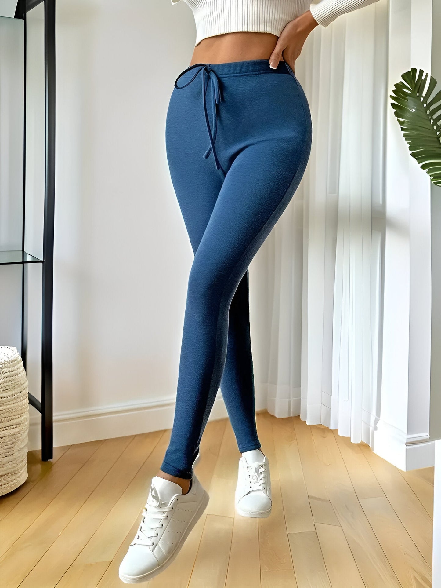 Eugénie | Un pantalon en maille stylé pour des vibrations de week-end sans effort