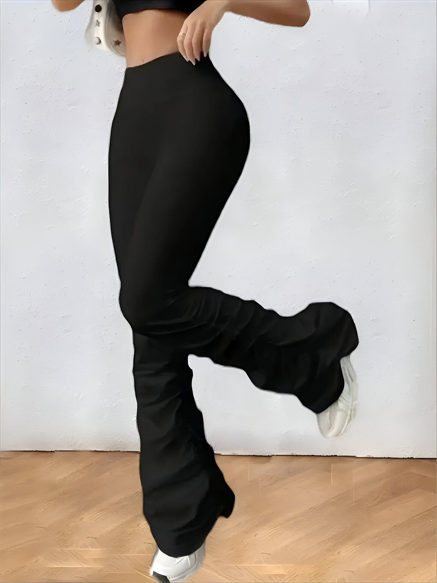 Olivian | Tendance pantalon évasé taille haute pour un style sans effort